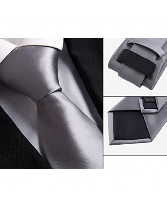 Weishang Pack of 6 Men's Classic Tie Silk Necktie Woven Jacquard Neck Ties (Set 11)