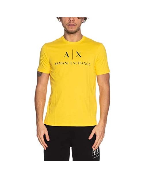 AX Armani Exchange Men's Crew Neck Logo T-Shirt