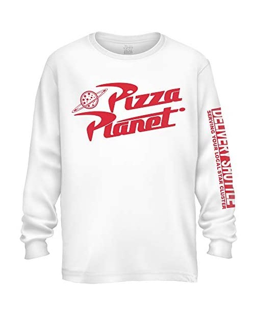 Disney Toy Story Pixar Pizza Planet Delivery Express Long Sleeve Men's T-Shirt