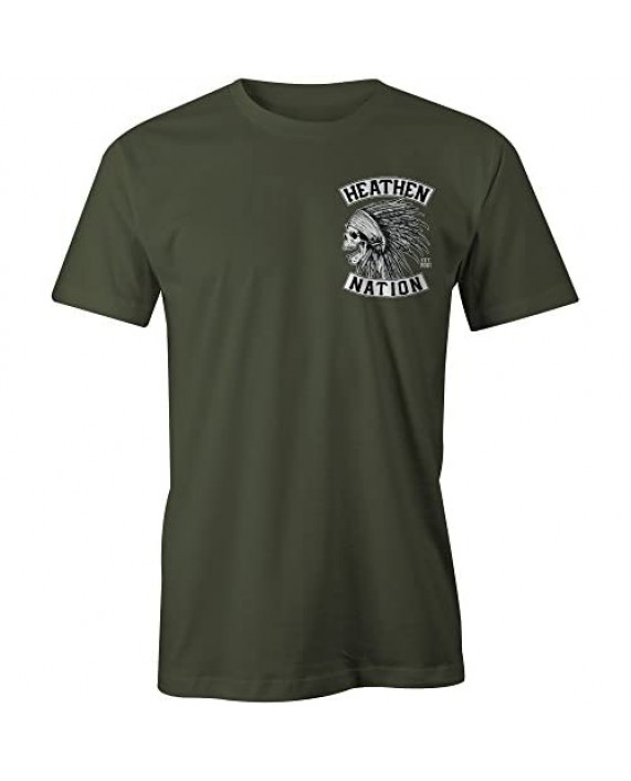 Heathen Military Green Chief T-Shirt