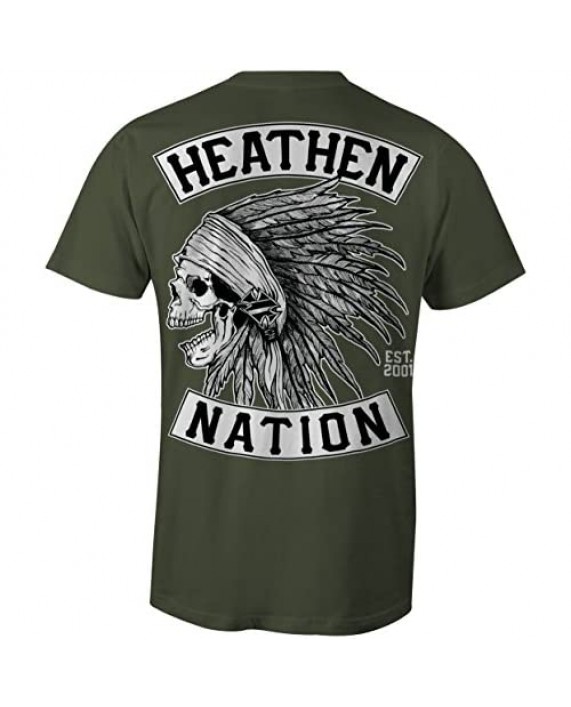 Heathen Military Green Chief T-Shirt