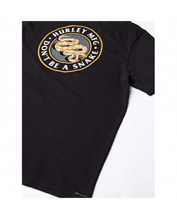 Hurley Men's Dri-fit Don't Snake Short Sleeve Tshirt