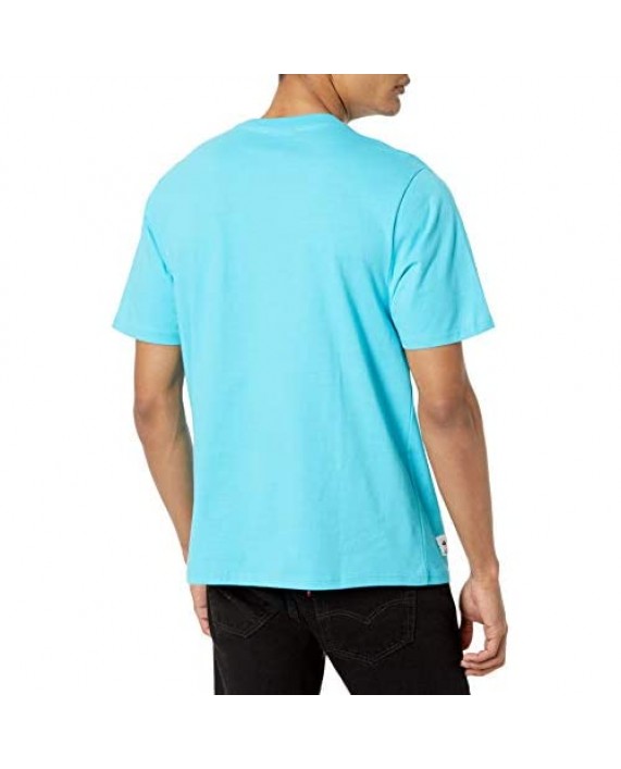 LRG Men's Spring 2021 Striped-Solid Knit Crew T-Shirt
