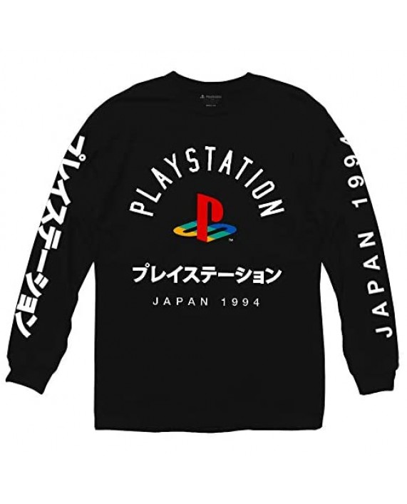 Playstation Logo with Japanese Long Sleeve Shirt
