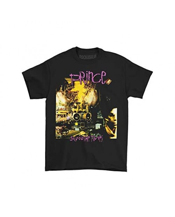 Prince Sign O The Times Adult T-Shirt