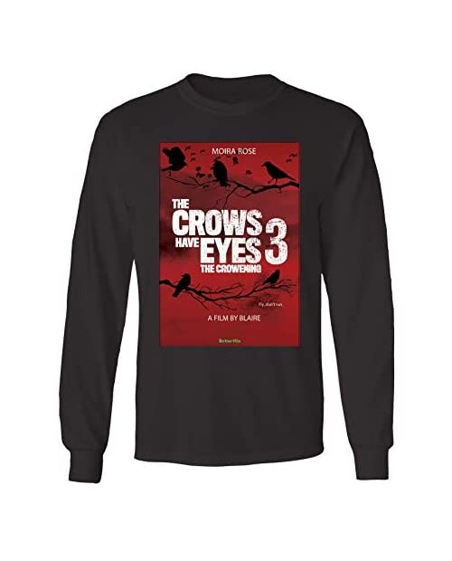 Schitt's Creek The Crows Have Eye's 3 Long Sleeve Black Tee Movie Inspired Long Sleeve Tee Unisex