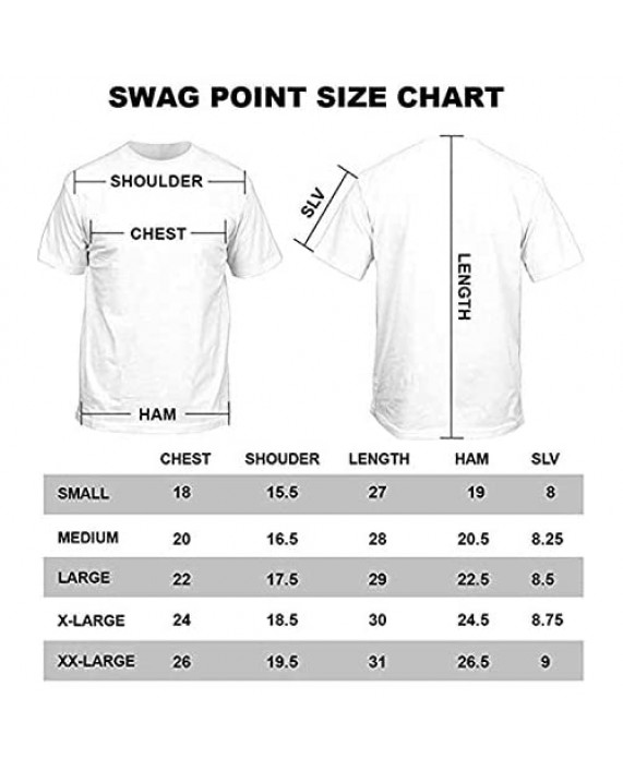 Swag Point Streetwear Urban Hip Hop Vintage Graphic 100% Cotton t Shirts