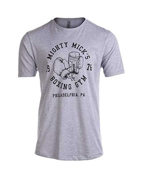 Tall Tee Mighty Mick's Boxing Gym 1976 | Philadelphia Boxer Style Gloves T-Shirt