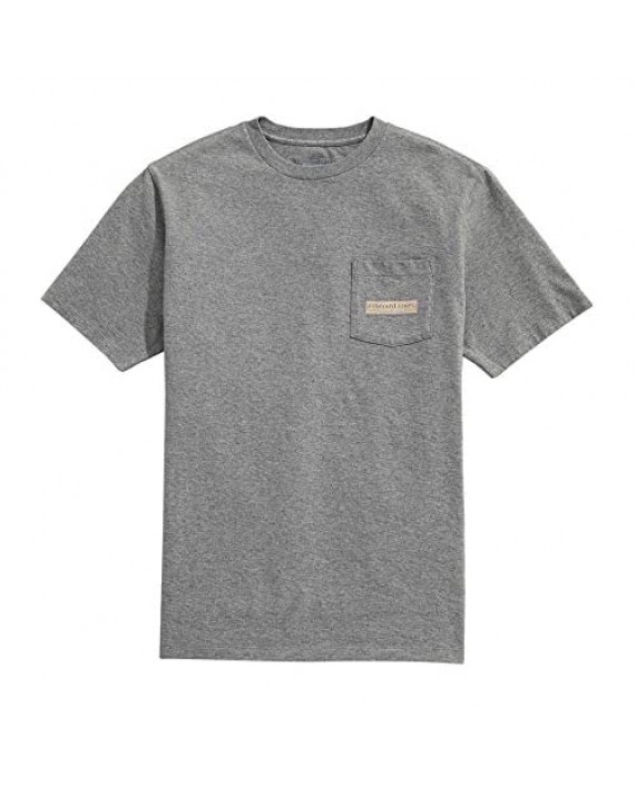 Vineyard Vines Men's Short Sleeve Basketball Court Logo Pocket T-Shirt
