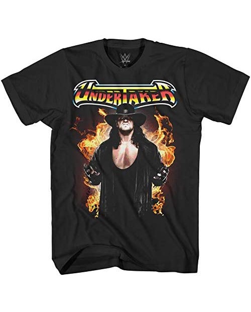 WWE The Undertaker Fire Shirt - Lord of Darkness - World Wrestling Champion T-Shirt