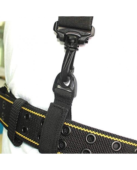 AISENIN Nylon Duty Belt Suspenders Law Enforcement Police Suspenders for Duty Belt