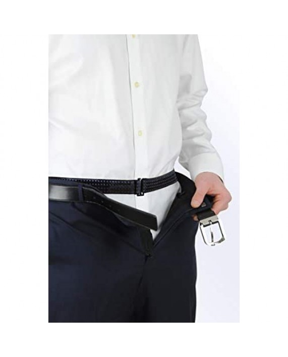 Keep Shirts Tucked in with Extra Gripping Belt Tuck N Stay Stretchable and Adjustable Waist Belt by Beltaway Look Neat for Work Dress or Casual With Our Hidden Belt