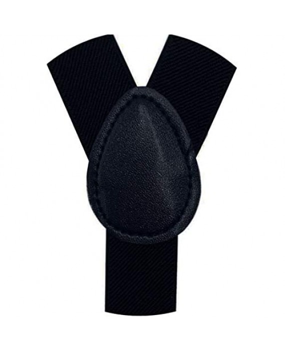 LOLELAI Suspenders for Women and Men | Elastic Adjustable Y-Back | Pant Clips Tuxedo Braces