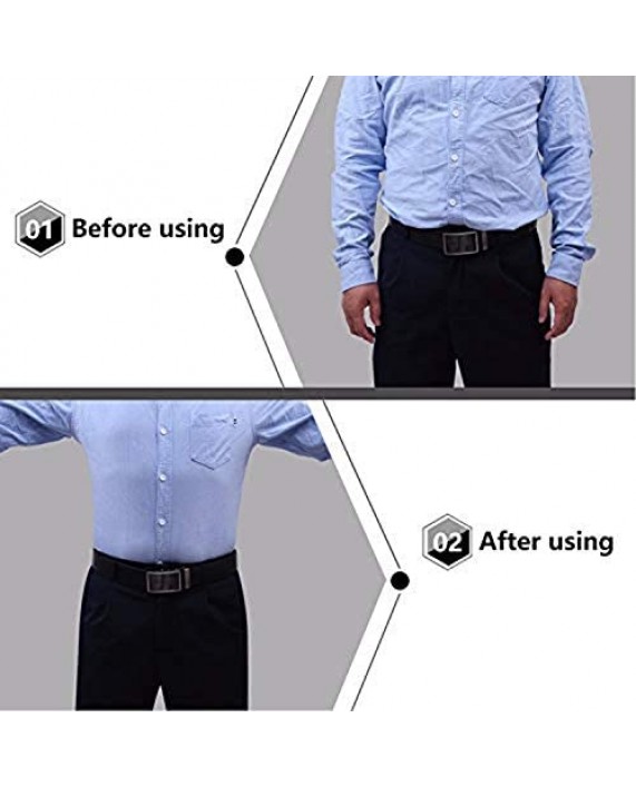 Mens Shirt Stays Military Adjustable Elastic Garter Straps Sock Non-slip Clamps