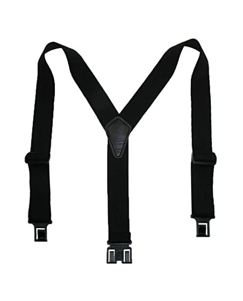 Perry Suspenders Men's Elastic Ruf-N-Tuf Hook End Suspenders (Tall Available)
