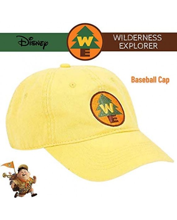 Concept One Disney's Pixar Up Wilderness Explorer Adjustable Baseball Hat Yellow One Size