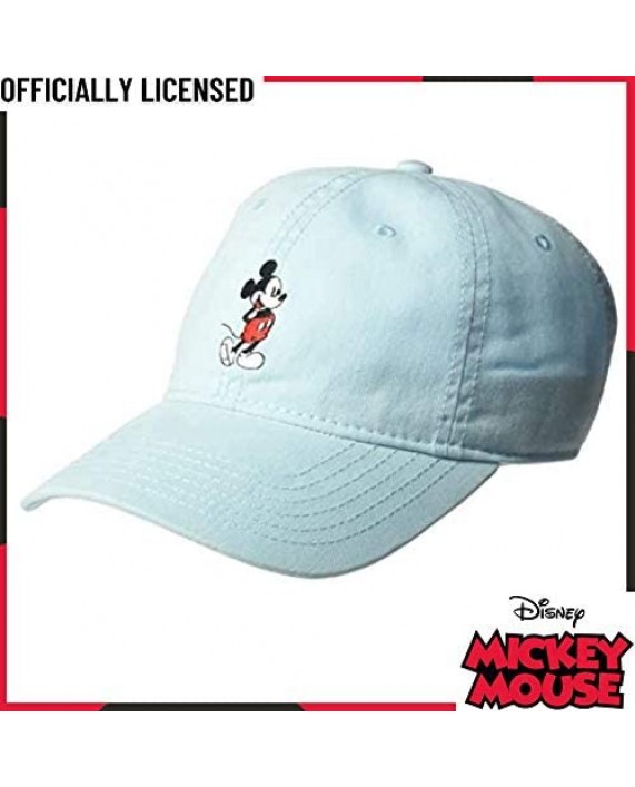 Concept One Unisex-Adult's Mouse Body Baseball Cap Adjustable Blue Full Mickey One Size