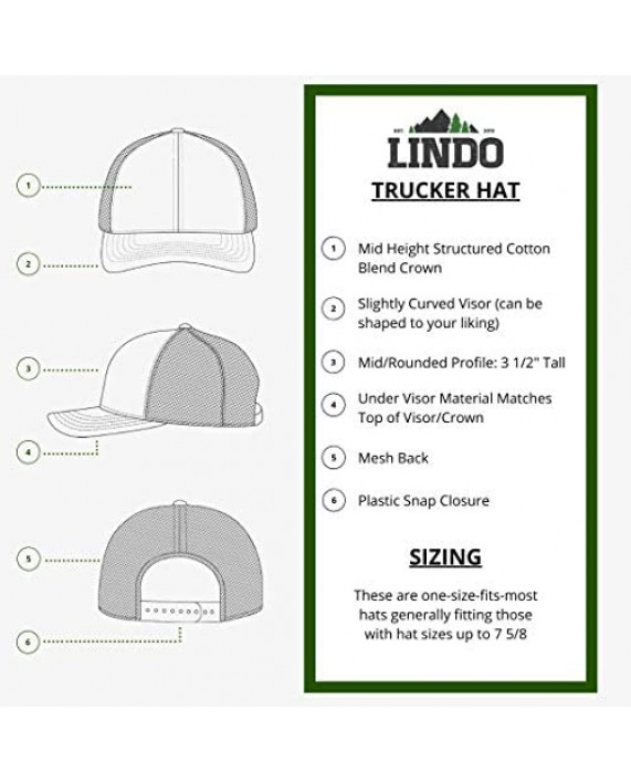 LINDO Trucker Hat - Bugling Elk