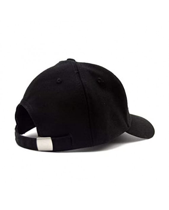Power Caps Classic Titties Dat Hat Cap with Adjustable Strapback Plain Cap Black Large