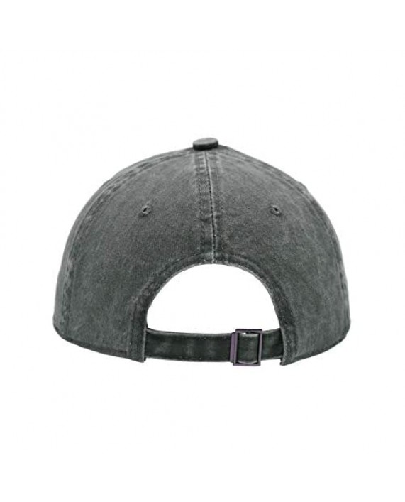 TSSGBL Vintage Washed Adjustable Baseball Caps Men and Women Unstructured Low Profile Plain Classic Dad Hat
