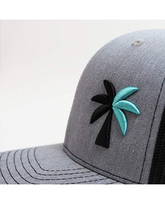 WUE Trucker Hat The Palm Tree Hat Snapback Hats for Men
