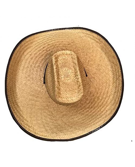 7 Inch Brim Light Straw Cowboy Hat Sun Hat