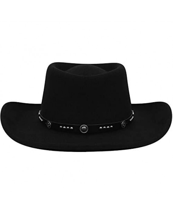 Bailey Western Men Joker Hat Black L