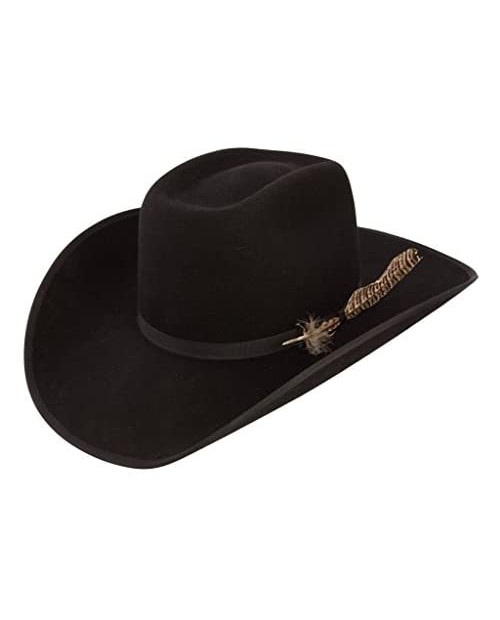 RESISTOL Mens 4X Tuff Hedeman Holt B Black Felt Cowboy Hat