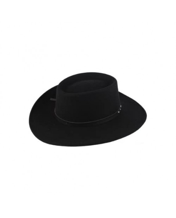 Stetson Black Hawk Wool Felt Western Hat