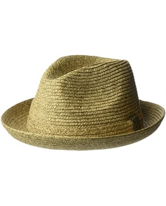 Bailey of Hollywood Men's Frankie Braided Fedora Trilny Hat