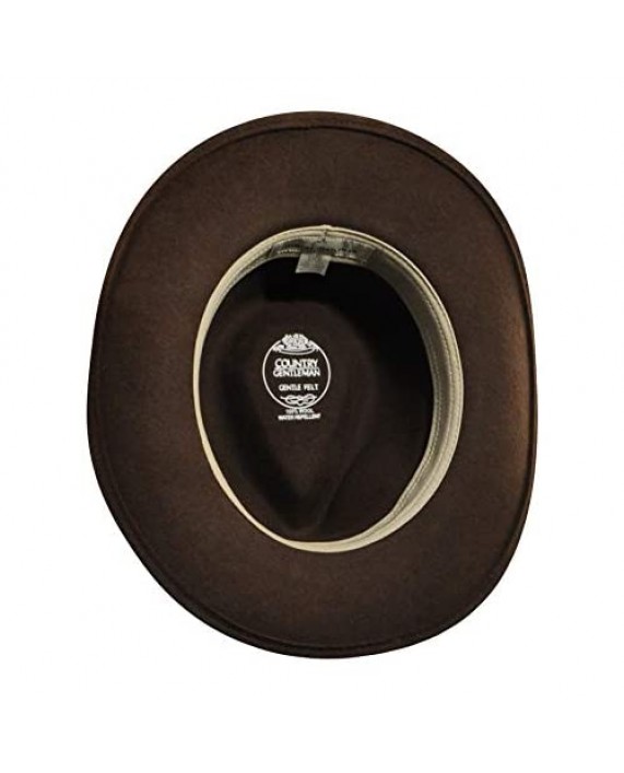 Country Gentleman Felt Outback Hat