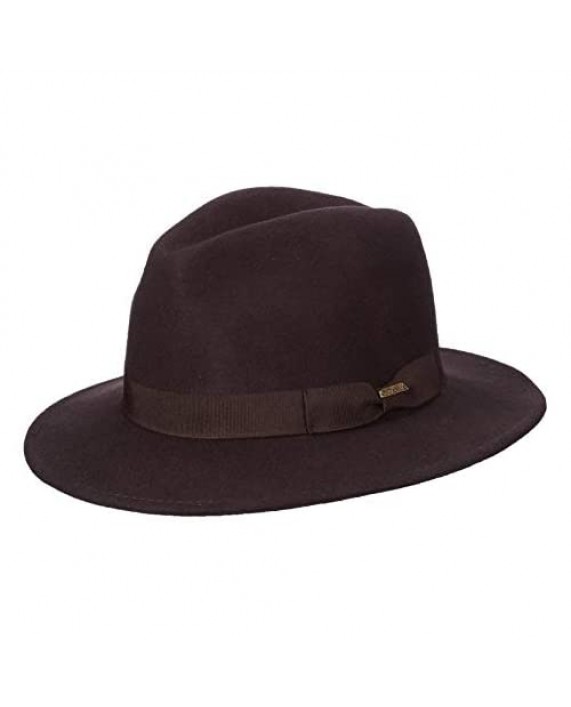 Scala Classico Men's Crushable Felt Safari Hat
