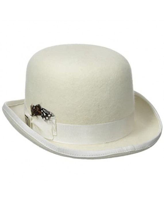 STACY ADAMS Men's Wool Derby Hat