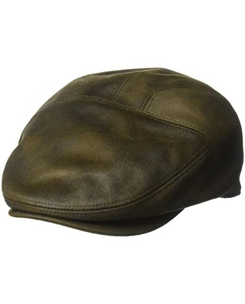 Henschel Men's Faux Ultra-Suede Leather New Shape Ivy Hat