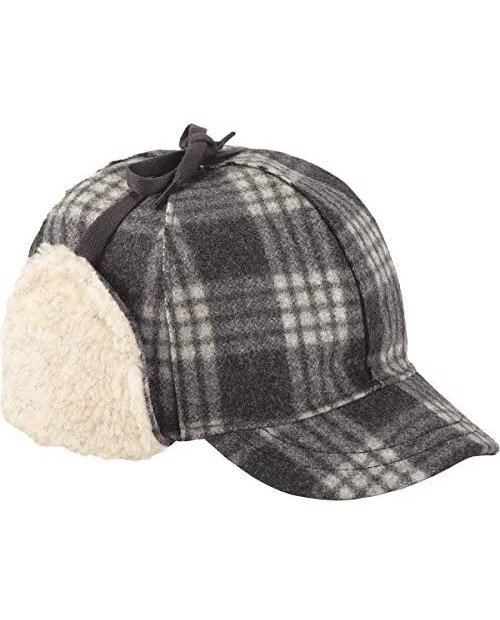 Stormy Kromer Snowdrift Cap - Insulated Wool Winter Hat with Ear Flaps