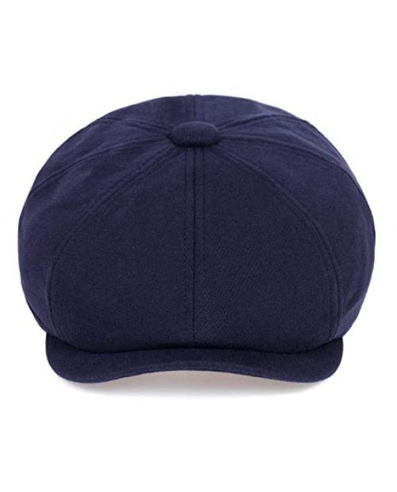 VORON Newsboy Caps Cotton Men Hats Adjustable Autumn and Winter Driving hat