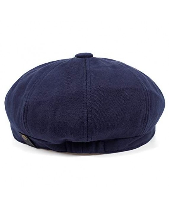 VORON Newsboy Caps Cotton Men Hats Adjustable Autumn and Winter Driving hat