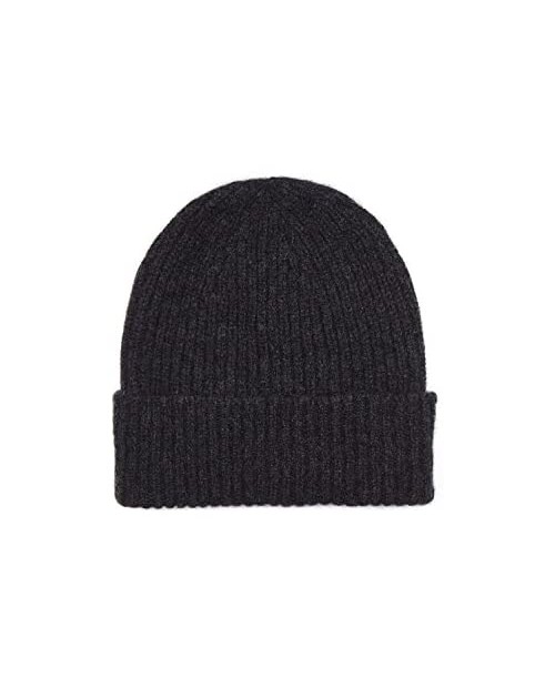 100% Cashmere Beanie Hat in 3ply Made in Scotland