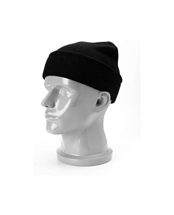 Among US Games Impostor Fashion Trend Classic Winter Warm Knit Hat Beanie Cap for Children Adolescents and Youths Black