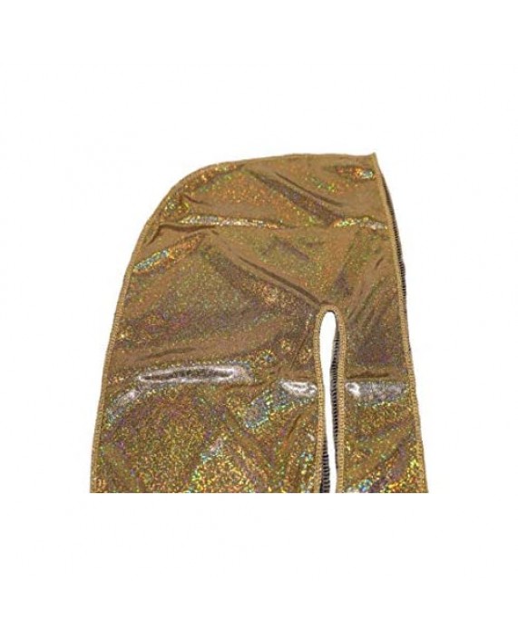 Drippy Rags Apparel | Silky Hologram Durags for Men Women Headwrap Durags Headscarf Soft Cap for Hair Waves Fashion