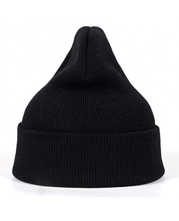Lil Peep Beanie Hat Embroidery Knitted Beanie Hat Skull Beanie Warm Winter Unisex Cuffed Beanie Cap