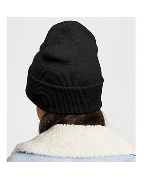 Naruto Unisex Black Beanie Hat Akatsuki Winter Warm Soft Slouchy Knit Fisher Cap for Man Women