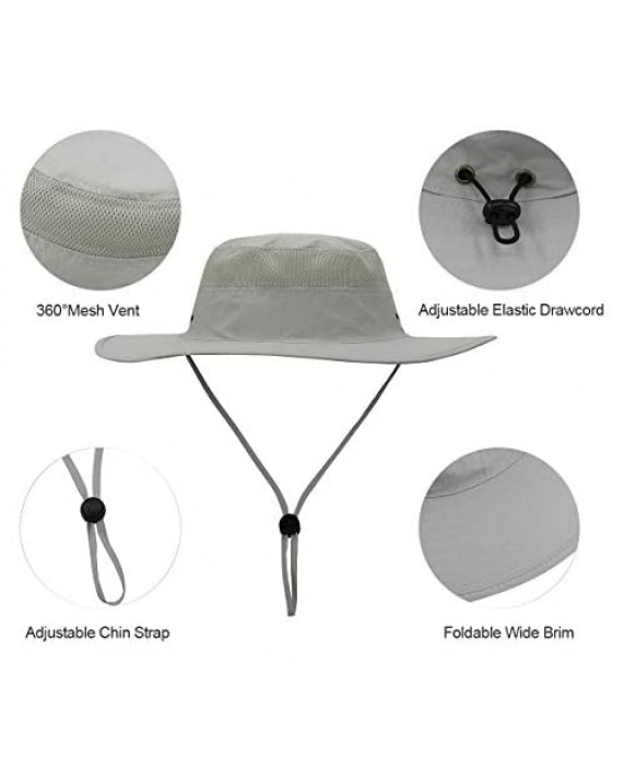 American Trends Fishing Hats for Men Beach Hat Sun Hats for Women Sunhat Wide Brim Bucket Hat