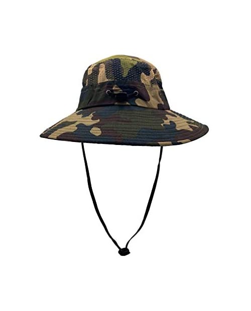Boonie Hat for Summer Hiking Camping Fishing Outdoor Operator Floppy Military Camo Sun Cap for Men or Women