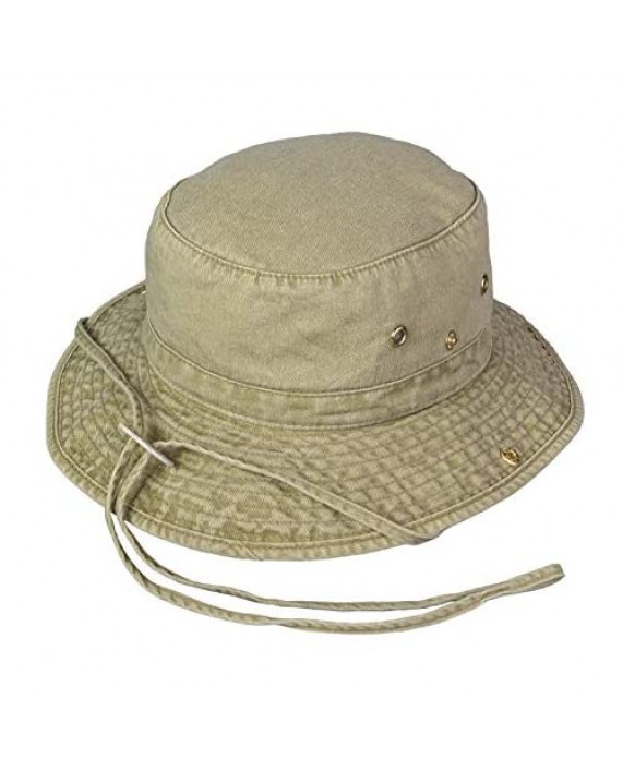 Broner Washed Cotton Floater Hat with Chincord