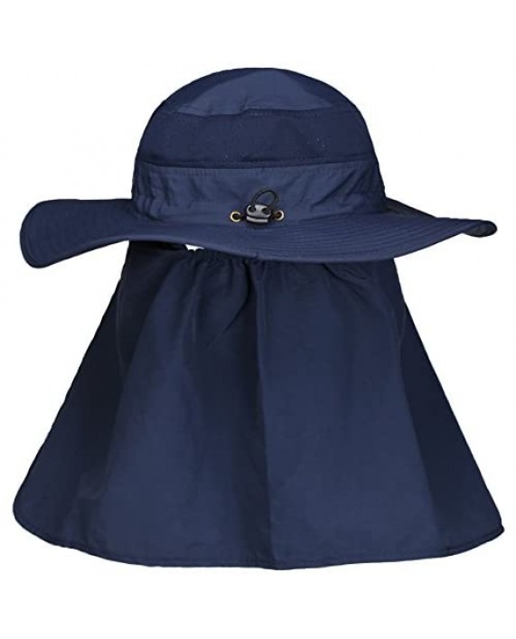 DDYOUTDOOR Summer Outdoor Sun Protection Fishing Cap Neck Face Flap Hat