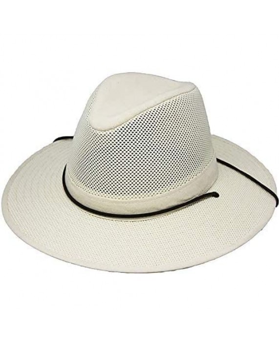 Henschel Hats Breezer Aussie Hat Natural Boxed Large