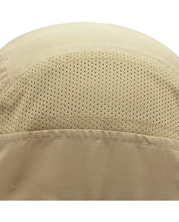 Men's Sun Hat UPF50+ Fishing Hat with Neck Protector for Women Outdoor UV Protection Wide Brim Sun Hat