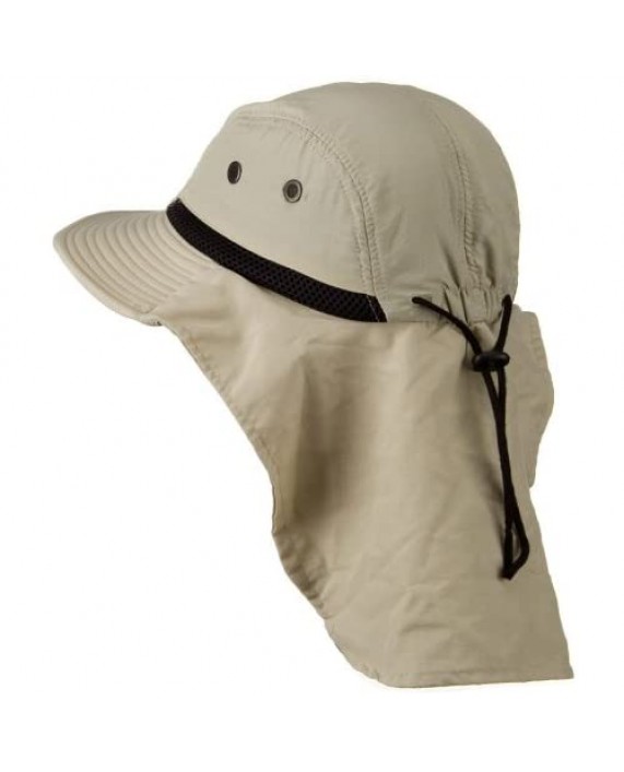 Mesh Sun Protection Flap Hat