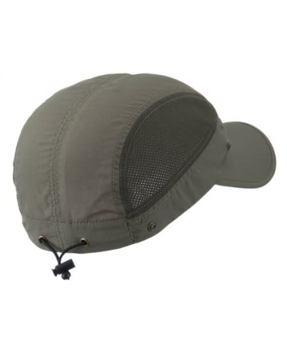 MG UV 50+ Talson Removable Flap Breathable Cap - Olive